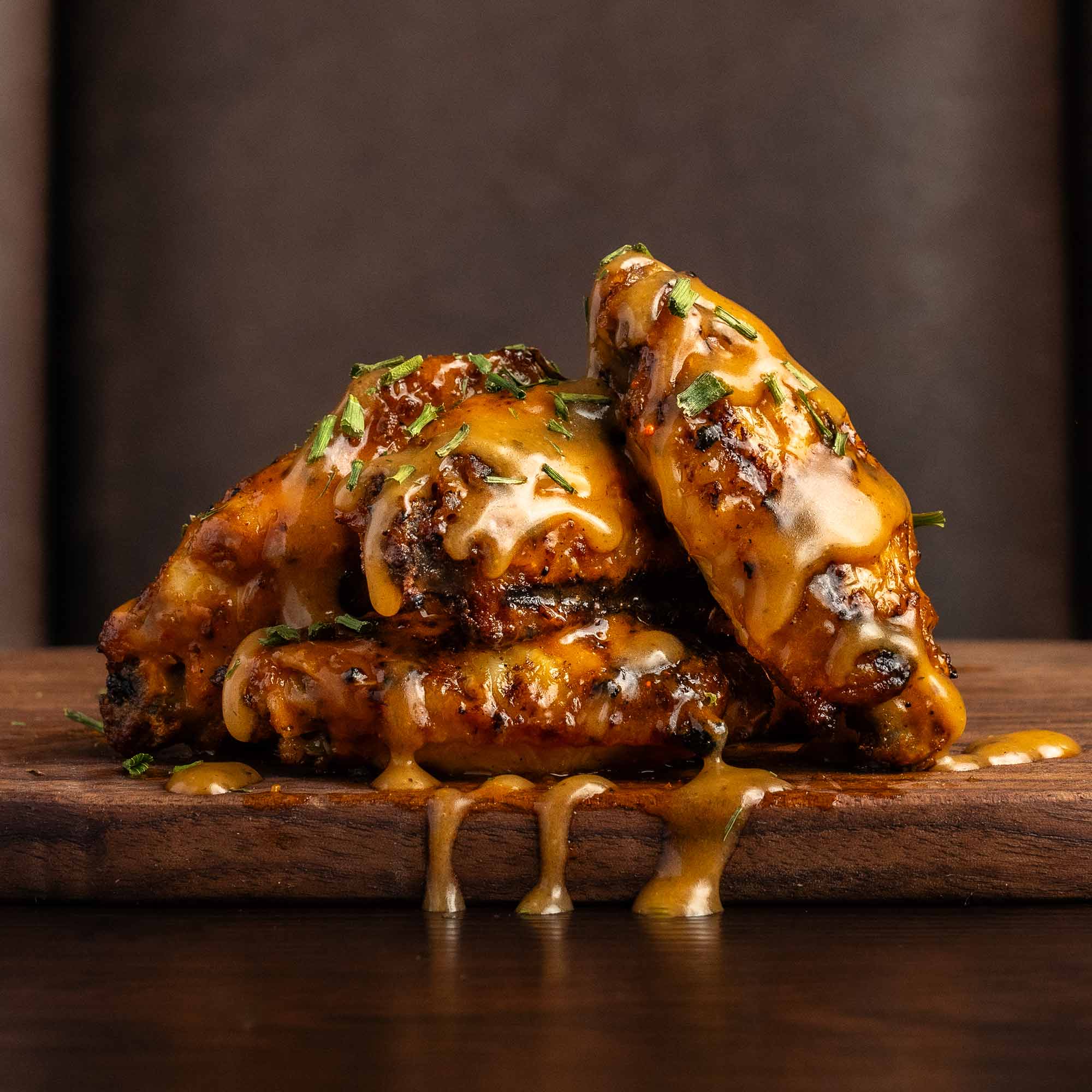 6 Grilled Chicken Wings