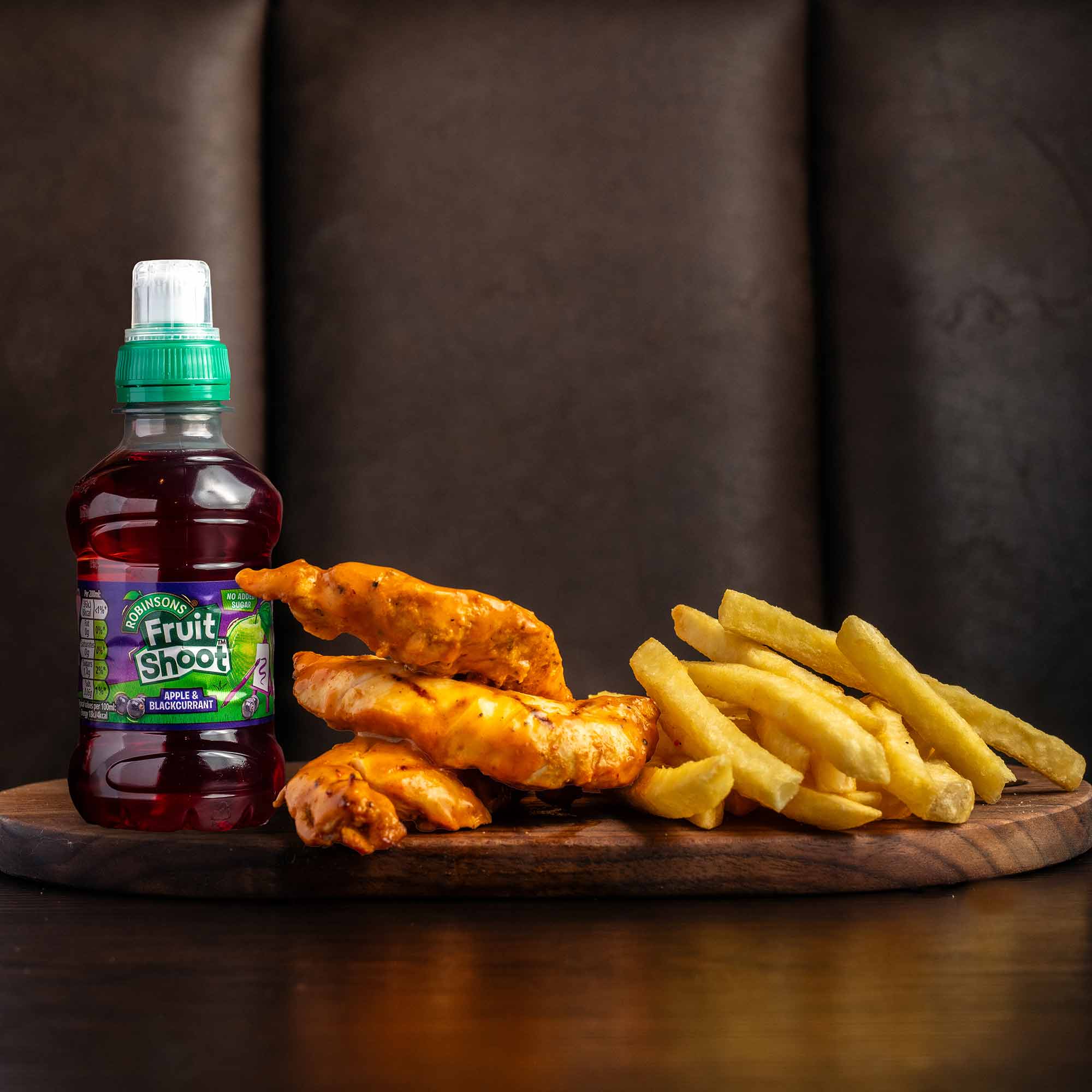 Mini Grilled Strips, Fries & Drinks